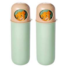 2 Box Multiuso Girat�rio Rei Le�o Simba para Escova dente