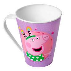 Caneca Infantil da Peppa 360ml Estampa Sortida Plas�til