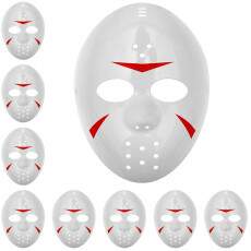 10 M�scaras hockey Jason Fantasia Festa Halloween Carnaval