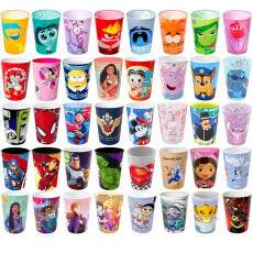 150 Copos 320ml Estampas de Her�is e Personagens para Base de Ovo de P�scoa