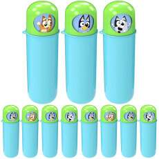 15 Potes Girat�rio Bluey e Bingo Multiuso Decora��o de Festa