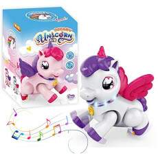 Unic�rnio do Sonho Brinquedo Musical Com Asas e Luzes Poney