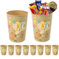 15 Copos Capivara para Doces Festa Infantil e Lembrancinha