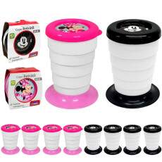 10 Copos Retr�til Mickey Minnie Festa Infantil Lembrancinha