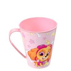 Caneca Patrulha Canina 360ml Rosa Estampada Original