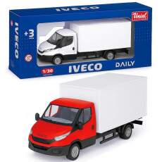 Caminh�o Ba� Iveco Daily Realista de Brinquedo Abre Ba�