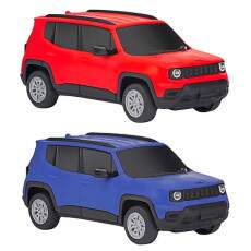 2 Jeep Renegade de Brinquedo Rodas Livres na Caixa Presente