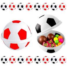 20 Potes Bola De Futebol Festa Tema Time Rubro Negro Mengo
