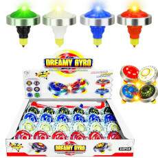 Kit 24 Beyblades de Ferro com Luz Pi�o Atacado Lembrancinha Festa Sacola Surpresa