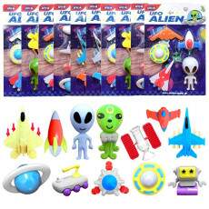 10 Brinquedos Espaciais ETs Ovnis Naves p/ Sacola Surpresa Festa Infantil Lembran�a