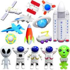 Cole��o Brinquedos Estelares ETs Ovnis Foguete Astronautas UFOs Sat�listes e Naves