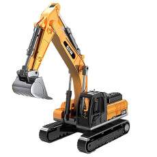 Mini Trator Escavadeira Articulada Esteira Cabine Gira 360�