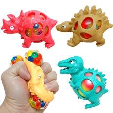 3 Dinossauros de Apertar Squishy lembrancinha Festa Infantil
