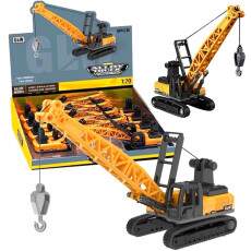 Display 8 M�quinas Guindaste Trator Cole��o Escala 1:70