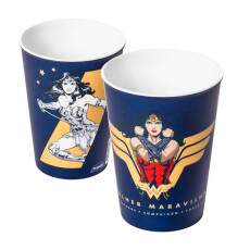 Copo da mulher Maravilha Infantil Meninas Livre BPA 320ml