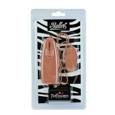 Vibrador Bullet Hot Flowers - Bege