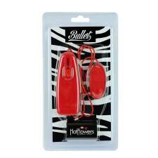 Vibrador Bullet Hot Flowers - Vermelho