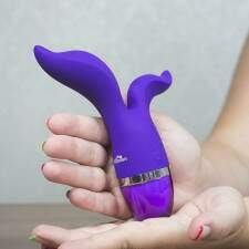Vibrador Hot Vibe Cisne para Ponto G e Clitris - Hot Flowers