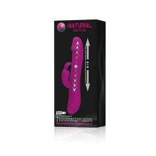 Vibrador Natural Motion com 7 modos de vibrao e movimento de empurrar