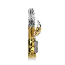 Vibrador Rotativo com Estimulador Clitoriano - Para Estimula��o da Vagina e Clit�ris