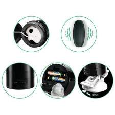 Masturbador Flashlight em Formato de Vagina em Cyberskin com Vibrao e Ventosa