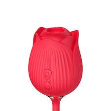 Flower Estimulador de Clitris e Ponto G com Vai e Vem 