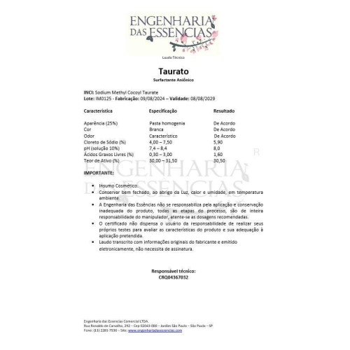 Taurato - Opes: 08/08/2029