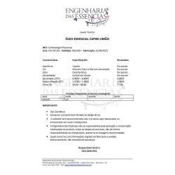 leo Essencial de Capim Limo - nica Opo: 09/2025