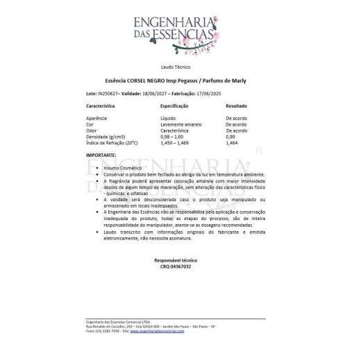 Essncia CORSEL NEGRO Insp Pegasus / Parfums de Marly - Opes: 18/06/2027