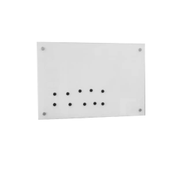 Lousa de Vidro Magntica Branca 0,60x0,40