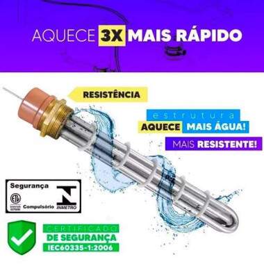 AQUECEDOR AUTO 260 22 KW WIFI TRIFSICO 220V PARA BOMBA TRIFASICA