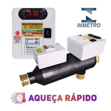 AQUECEDOR AUTO G-80 WIFI TRIFASICO 220V C/ PAINEL MOVEL