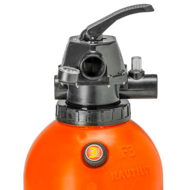 KIT FILTRO F350 MOTOBOMBA 1/3CV NAUTILUS COM AREIA