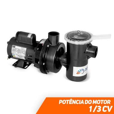 KIT FILTRO F350 MOTOBOMBA 1/3CV NAUTILUS COM AREIA
