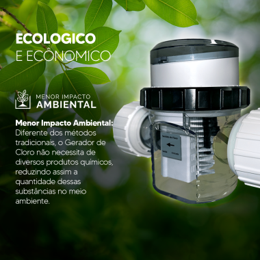 Gerador de Cloro Inteligente Komeco KOGC 10G