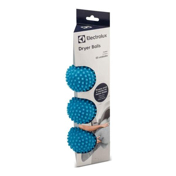 Bolas De Secagem Dryer Balls Electrolux Originais 3 Unidades