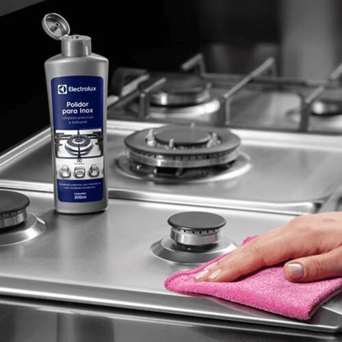 Polidor Limpa Inox Cremoso Electrolux 200ml Foges E Outros