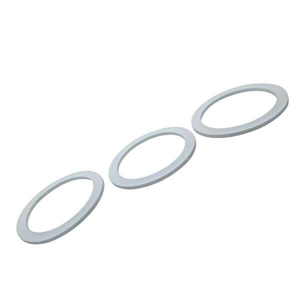 Borrachas De Vedao 9 Xcaras 3un Original Para Cafeteira BIALETTI ID54357 Tradicional Moka Express e Junior