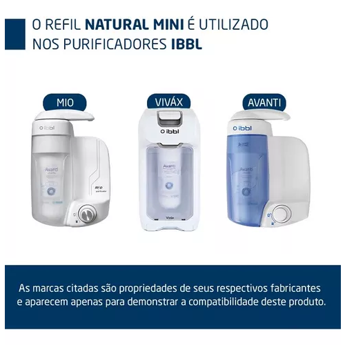 Refil Filtro Original Para Purificador gua IBBL Avanti Mio