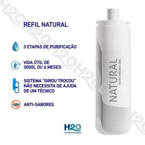 Refil Filtro IBBL C+3 Original Para Purificador De gua IBBL