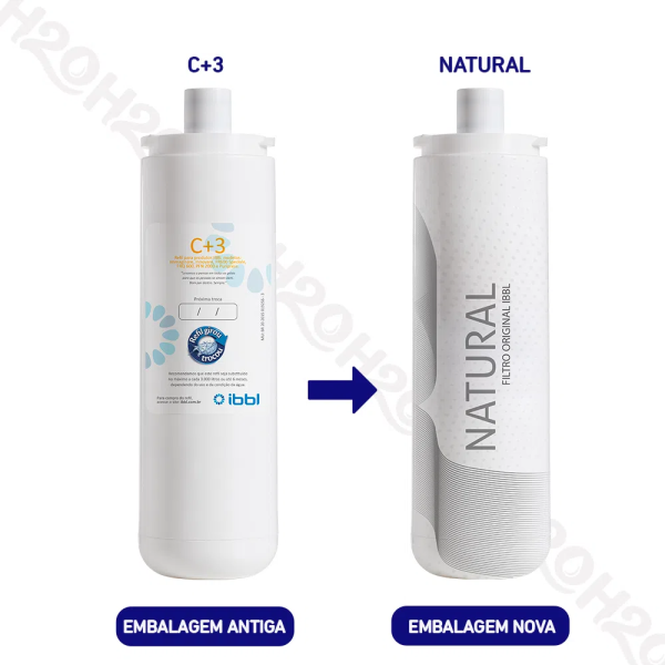 Refil Filtro IBBL C+3 Original Para Purificador De gua IBBL
