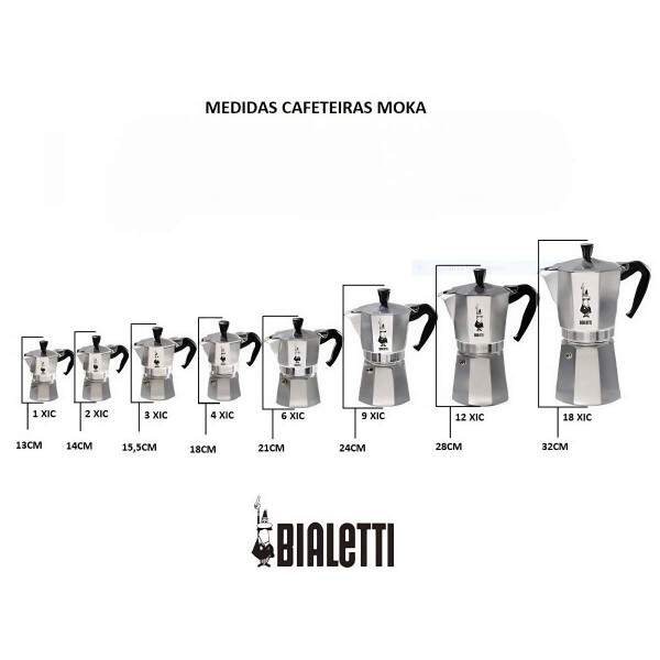 Borracha De Vedacao Original Cafeteira Bialetti 9 Xcaras ID989 Confira a Sua na Tabela de Medidas