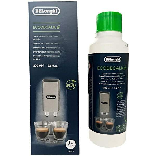 Descalcificante Original DeLonghi Ecodecalk 200ml Universal Para Cafeteiras e Mquinas de Caf Expresso Diversas ID54435