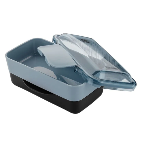 Marmita 2 em 1 Original Electrolux Lunch Box Preta