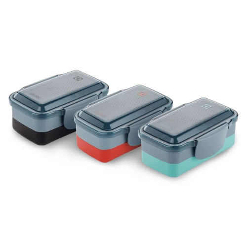 Marmita 2 em 1 Original Electrolux Lunch Box Preta