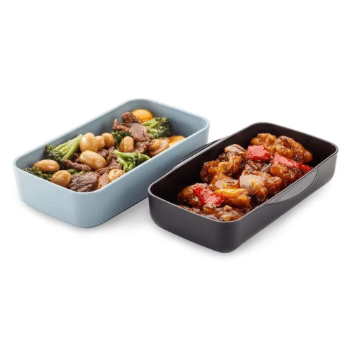 Marmita 2 em 1 Original Electrolux Lunch Box Preta