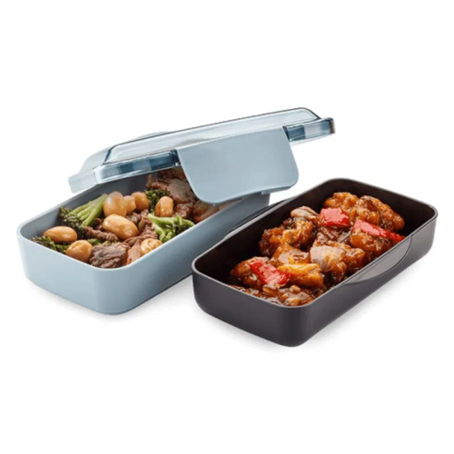 Marmita 2 em 1 Original Electrolux Lunch Box Preta