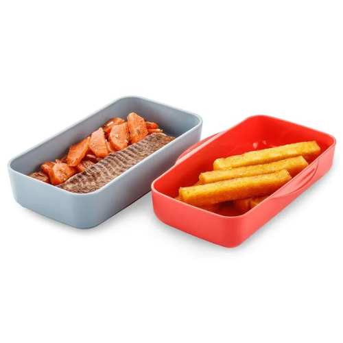 Marmita 2 em 1 Original Electrolux Lunch Box Vermelha
