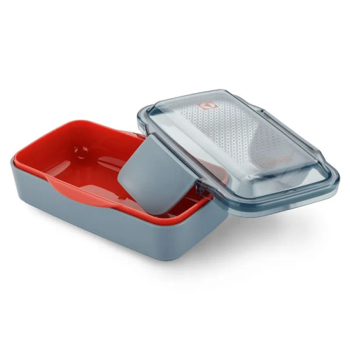 Marmita 2 em 1 Original Electrolux Lunch Box Vermelha