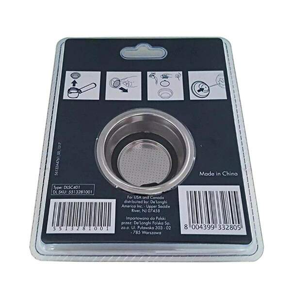 Filtro Para 2 Cafs Original Cafeteira DeLonghi Dedica EC680 R49880
